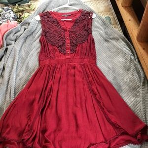 Size small red Miss Me dress